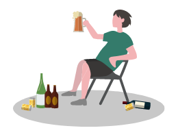 行動に出る症状のイメージ画像